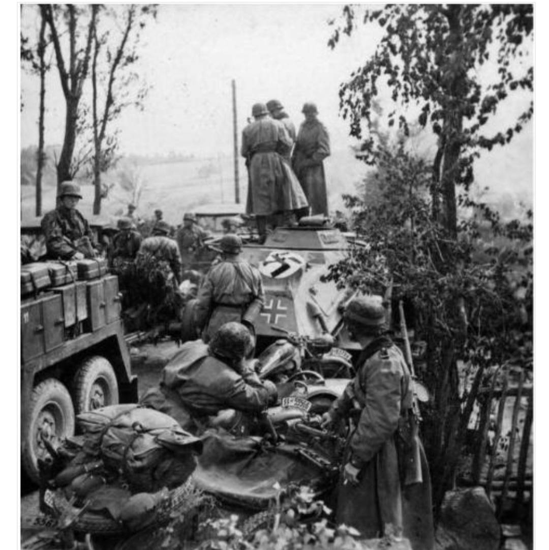 二战被誉为钢铁尖刀的德国第三装甲师是德军真正百战之师