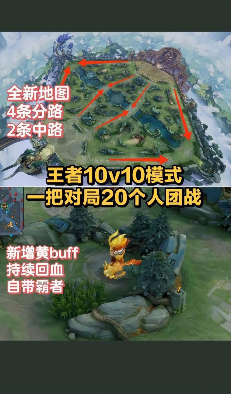 王者荣耀"众星峡谷"10v10模式震撼开启,全新游戏体验等你来战