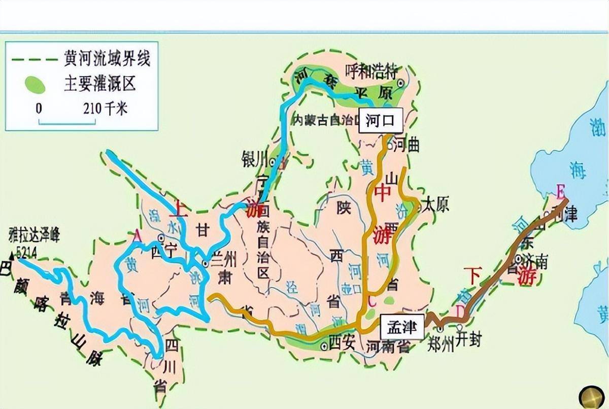 黄河含沙量世界最大,为啥没填平渤海?它填平的海域比渤海大多了