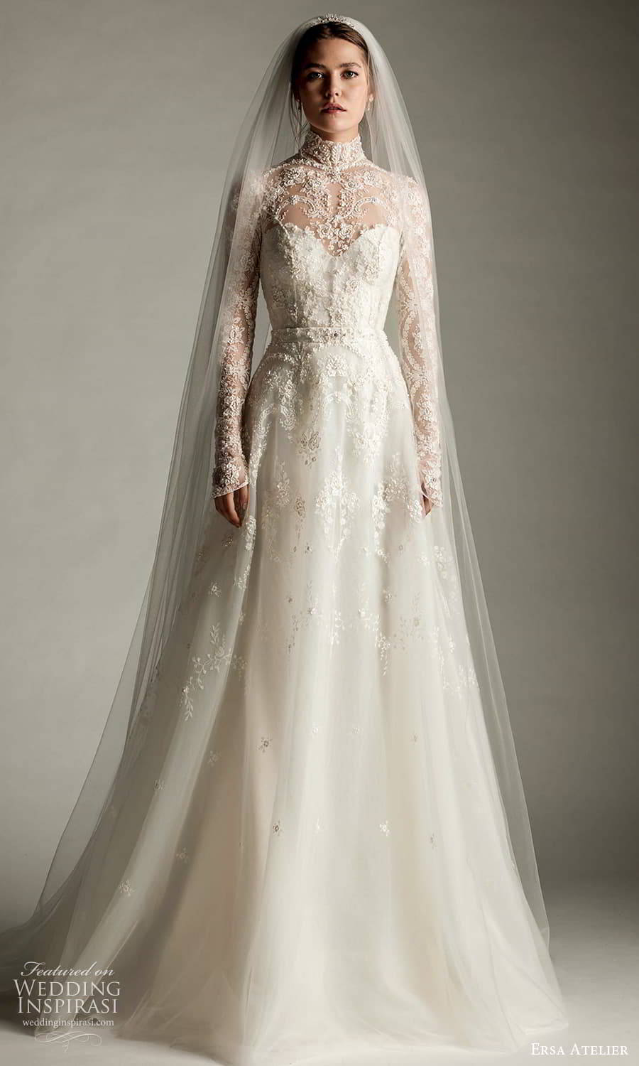 ersa atelier 2024 年春季婚纱 打造精致优雅新娘