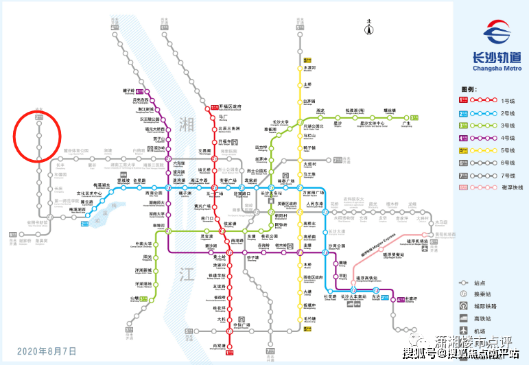 长沙2号线西延线路图图片