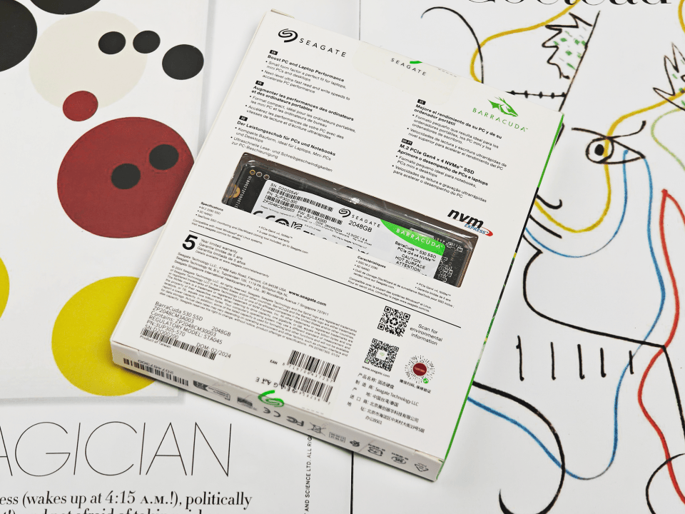 机器升级存储首选希捷酷鱼530高速固态硬盘