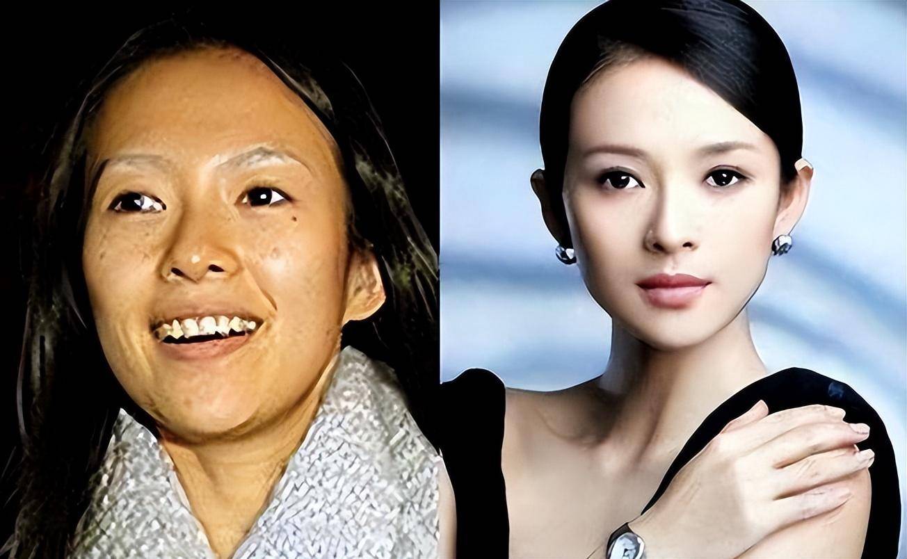 镜头前美若天仙,真人黑瘦干瘪,这5位"上镜脸"的女星反差好大