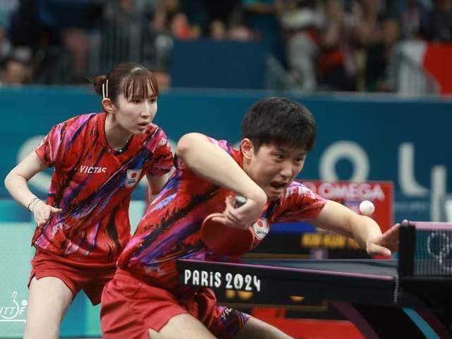 混双八强对阵，孙颖莎王楚钦对陈思羽林昀儒，巴黎奥运会-孙颖莎王楚钦比赛视频回放