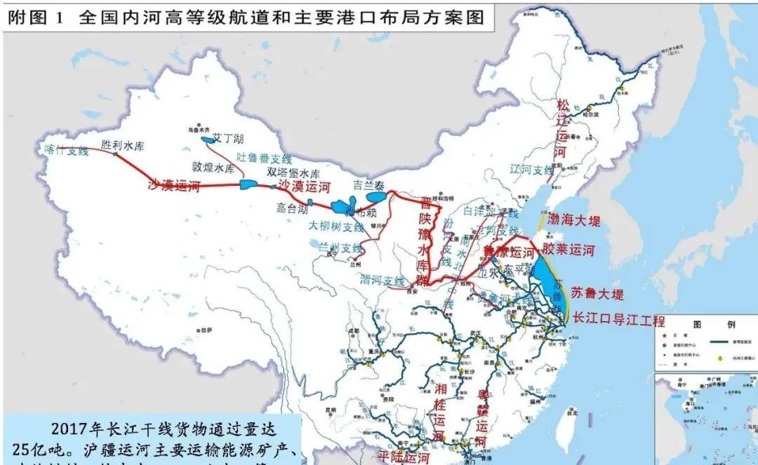 大国崛起:高铁网在手,中国又开始发力建设运河网