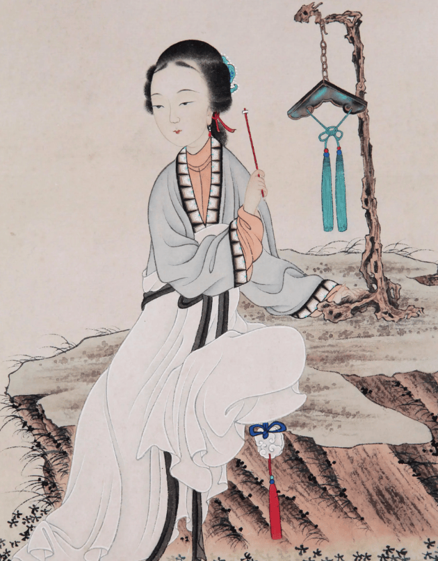 陆小曼珍藏一生的一幅画,徐志摩飞机失事时仍然带在身边