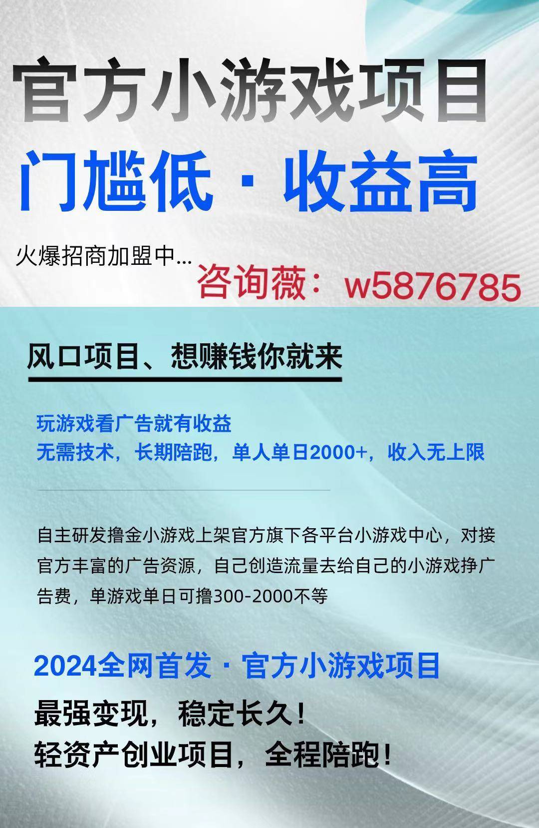 抖音小游戏项目,玩游戏看广告,商家轻松赚大钱!