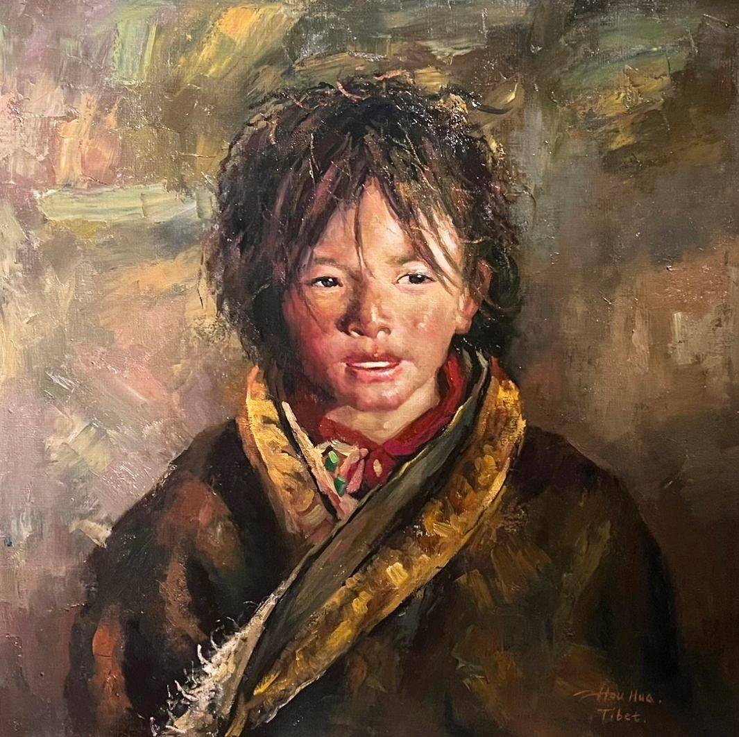 美丽中国·大型人物专题报道-著名画家周华_西藏_油画_美术