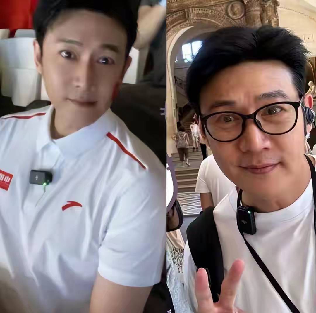 48岁陆毅与粉丝合影,生图与精修图对比鲜明,自然老去风采依旧