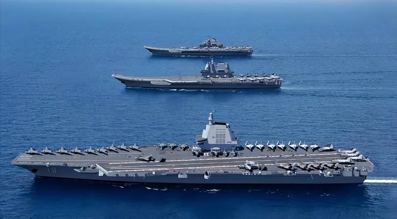 大型化核动力化的中国新一代航母,必然在排水量上大幅超过10万吨级