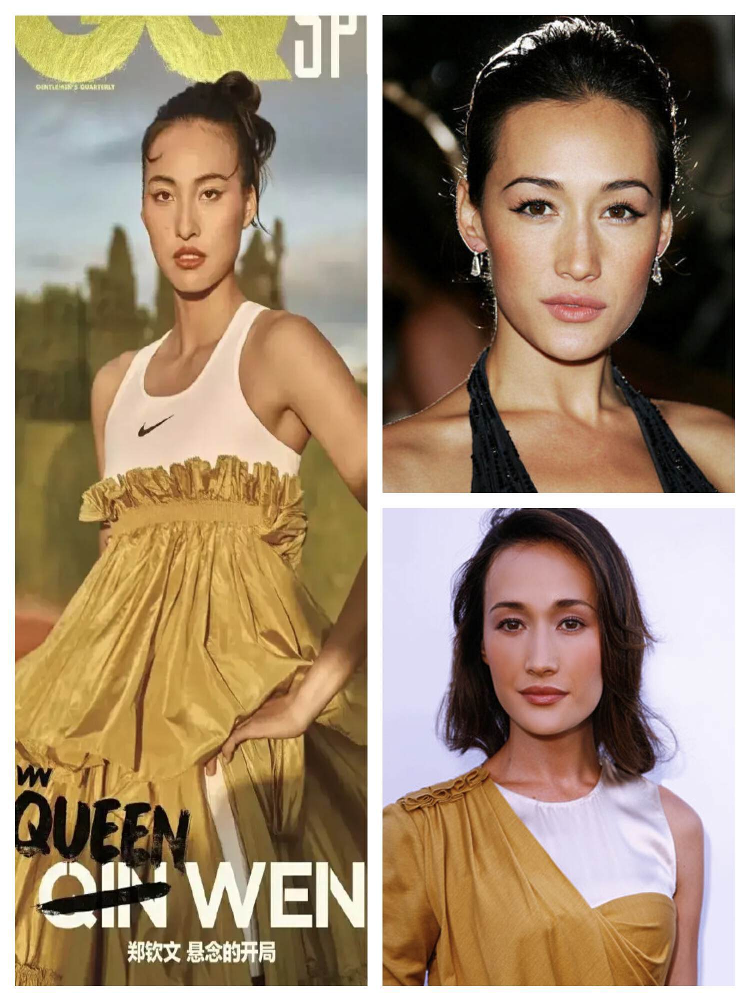 女汉子秒变超模长相穿搭太高级