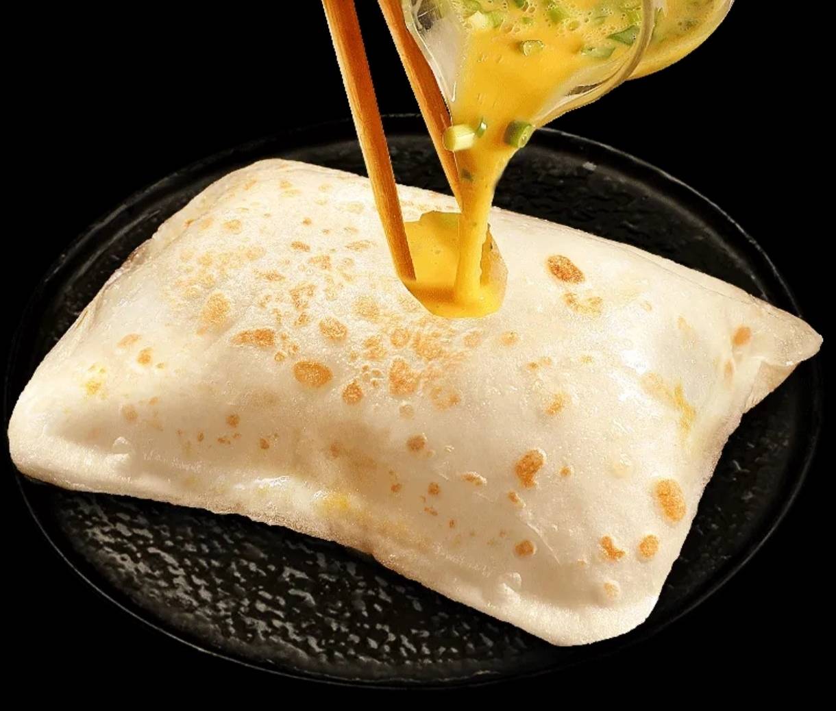 这个鸡蛋灌饼真的好好吃!啊啊啊!我妈夸我了!