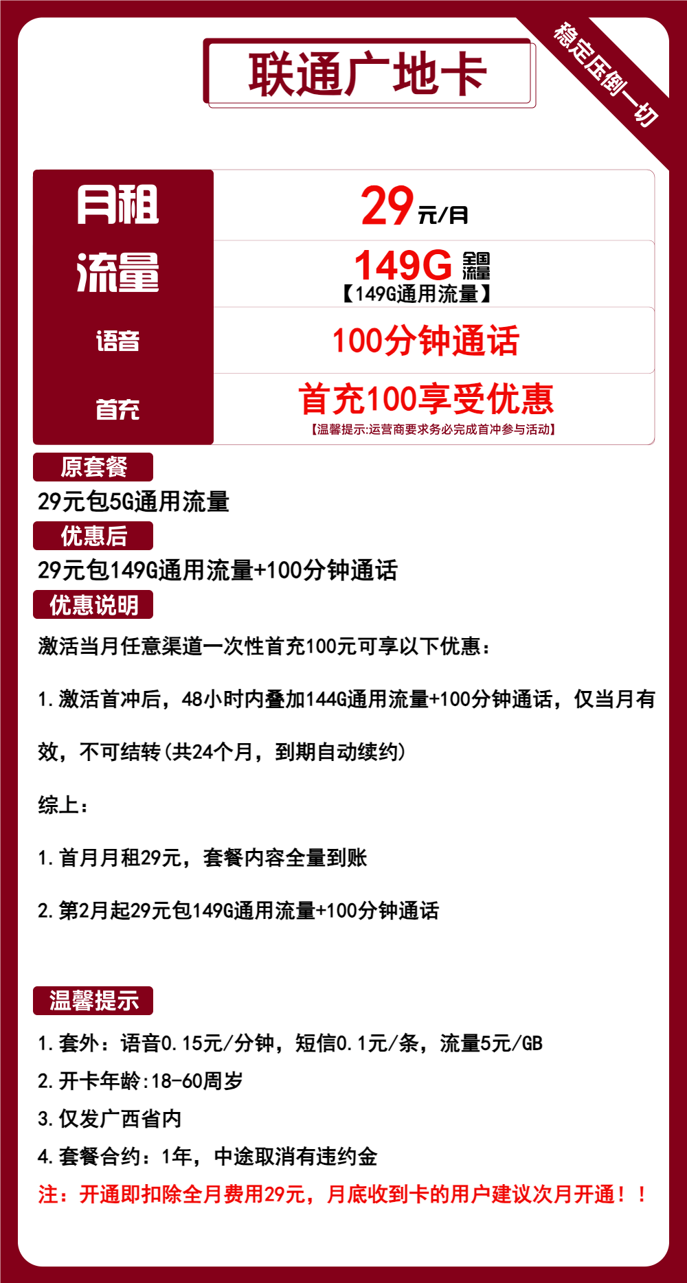 024年8月最新联通流量卡推荐：选择适合自己流量卡注意事项！"