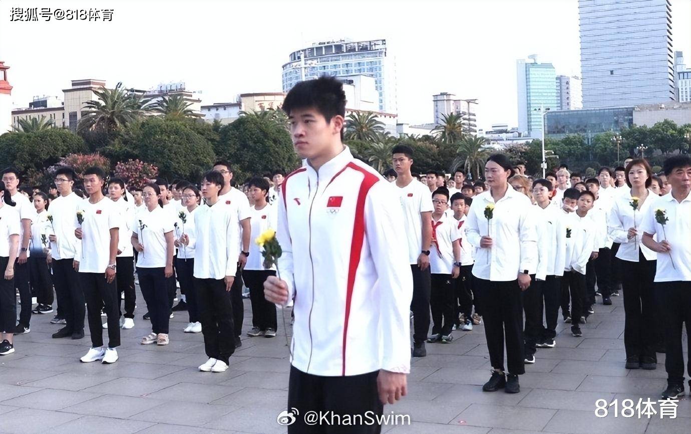 原创            笑喷!潘展乐被问接下来目标:先把你们记者应付过去 我再好好放松-潘展乐世锦赛100米自由泳