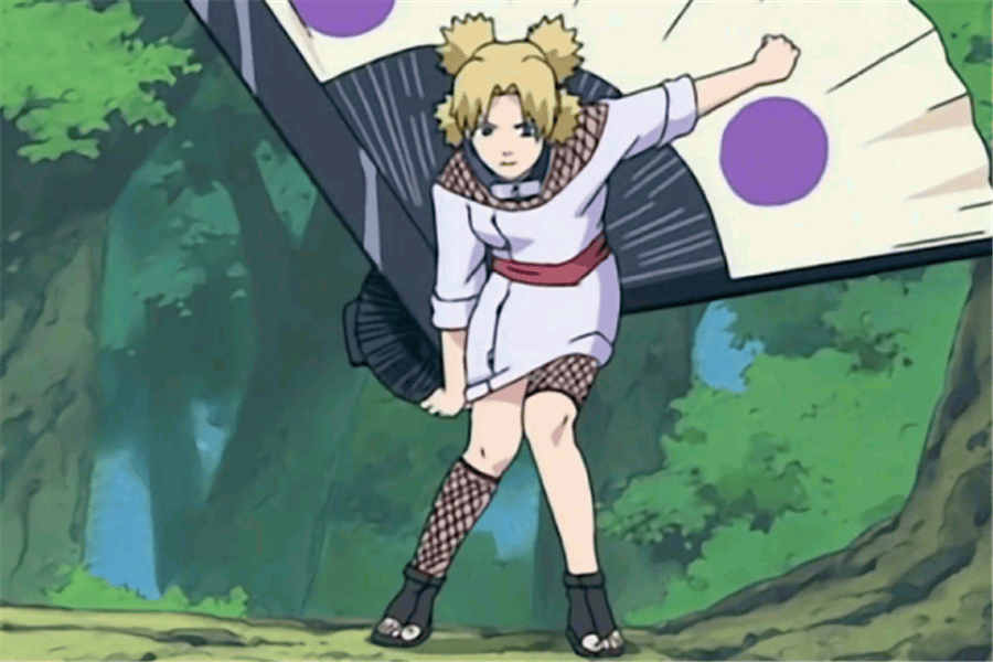 最后,手鞠用一记镰鼬直接解决了天天,让一旁