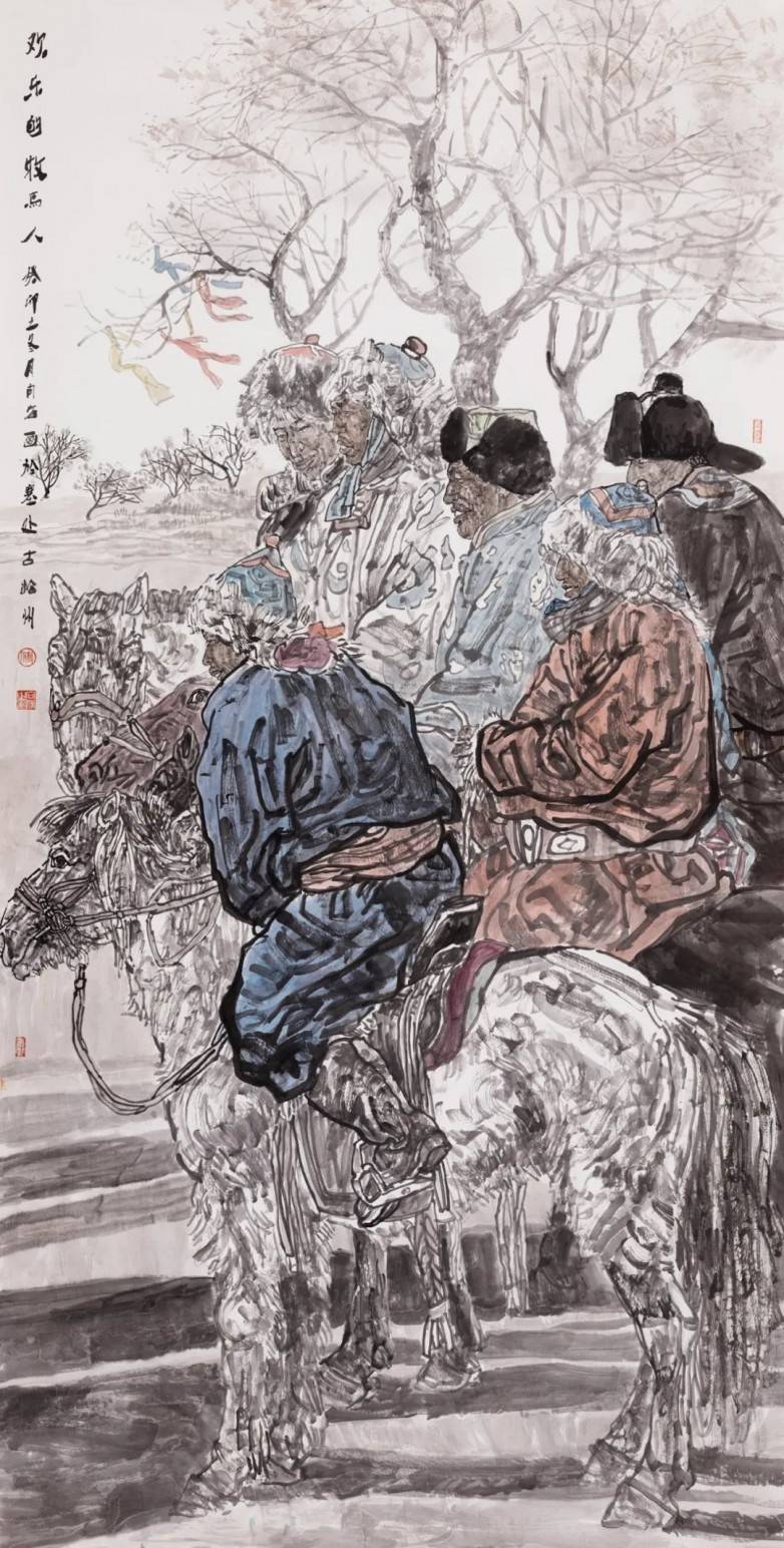 站展讯丨舞动的丹青——当代名家付向宏中国画作品展_民族_艺术_画展