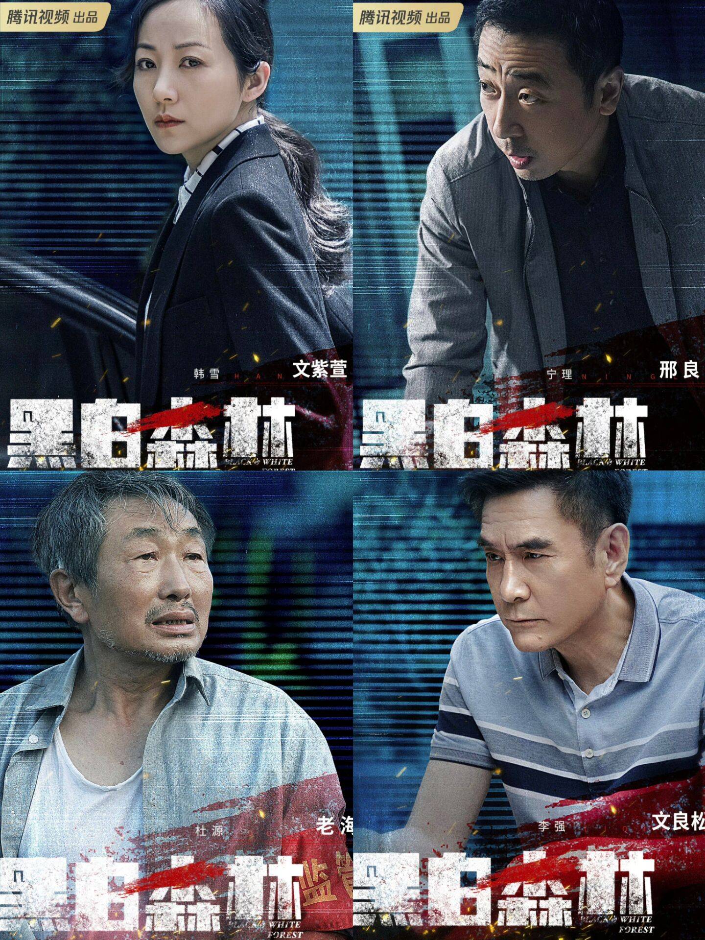 丁禹兮悬疑剧《黑白森林》:上演刑警擒凶斗恶!