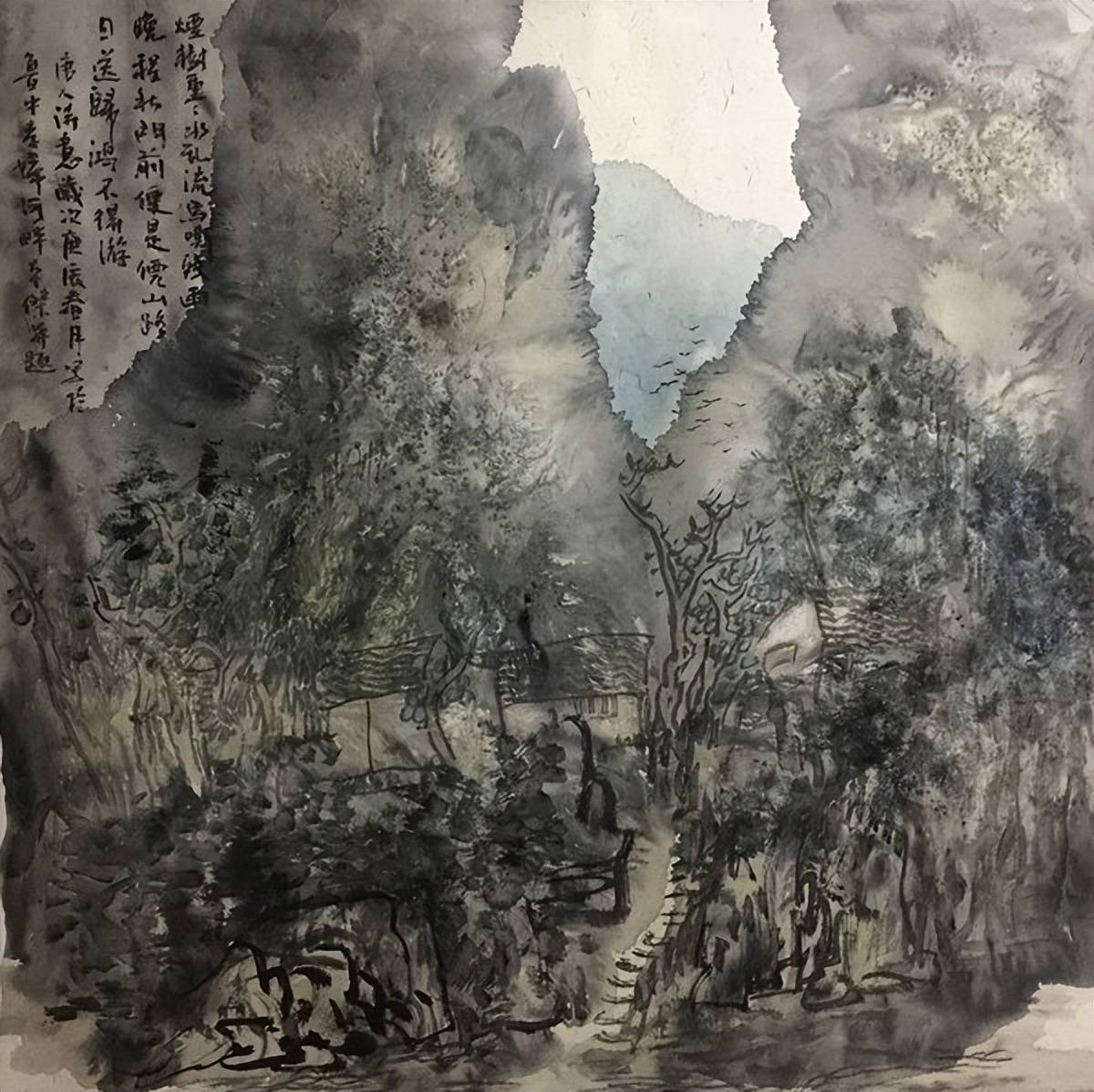 追寻自然之美:著名山水画家王本杰的艺术风格