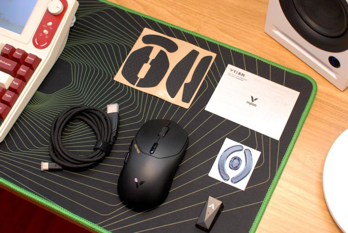 雷柏VT1PRO MAX鼠标与P5触点充底座:性能与无线科技的新体验