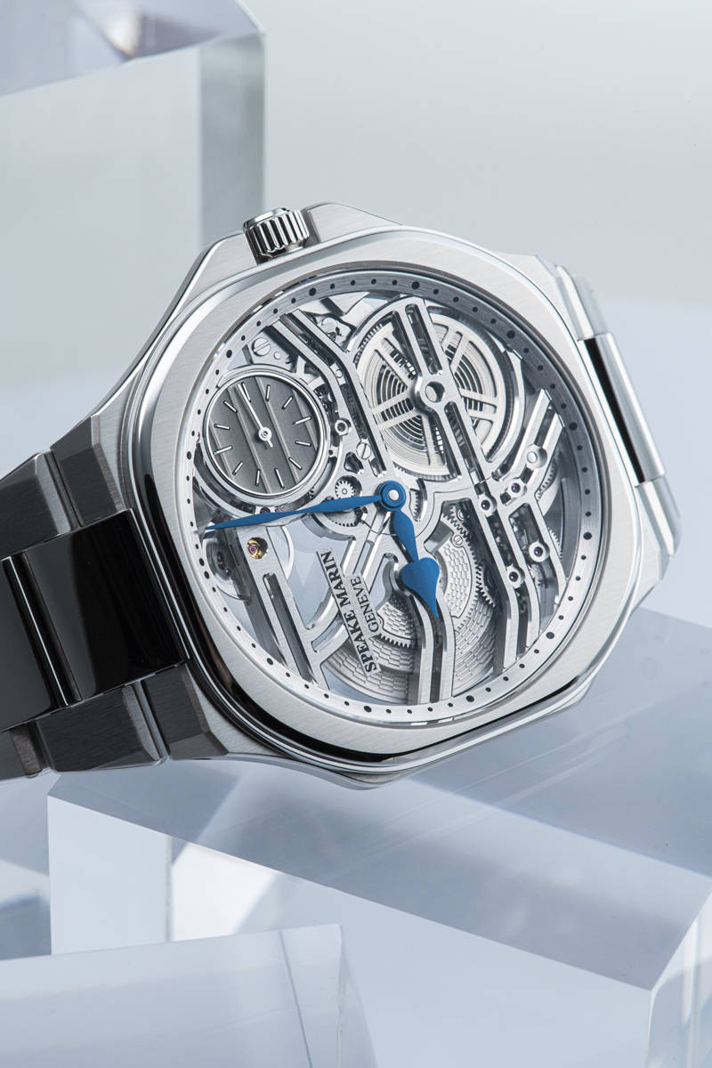 品牌里程碑之作!时彼克推出全新ripples skeleton镂空腕表