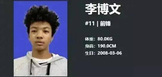 广东男篮小将李博文,以后会与杜锋,陈江华等名将儿子成为队友!
