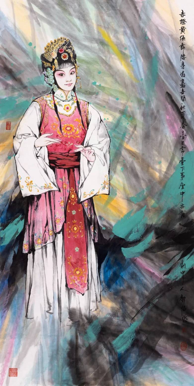 泰丰国际丨水墨京剧,顾盼生姿_创作_人物_中国
