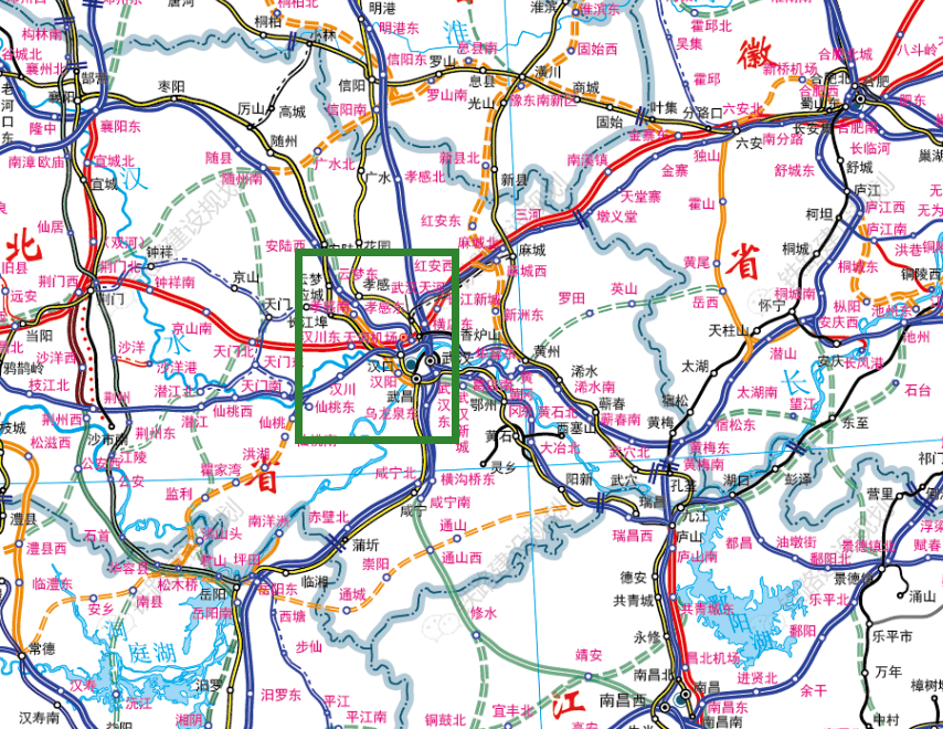 最期待武汉枢纽直通线落实的非西武高铁莫属了!