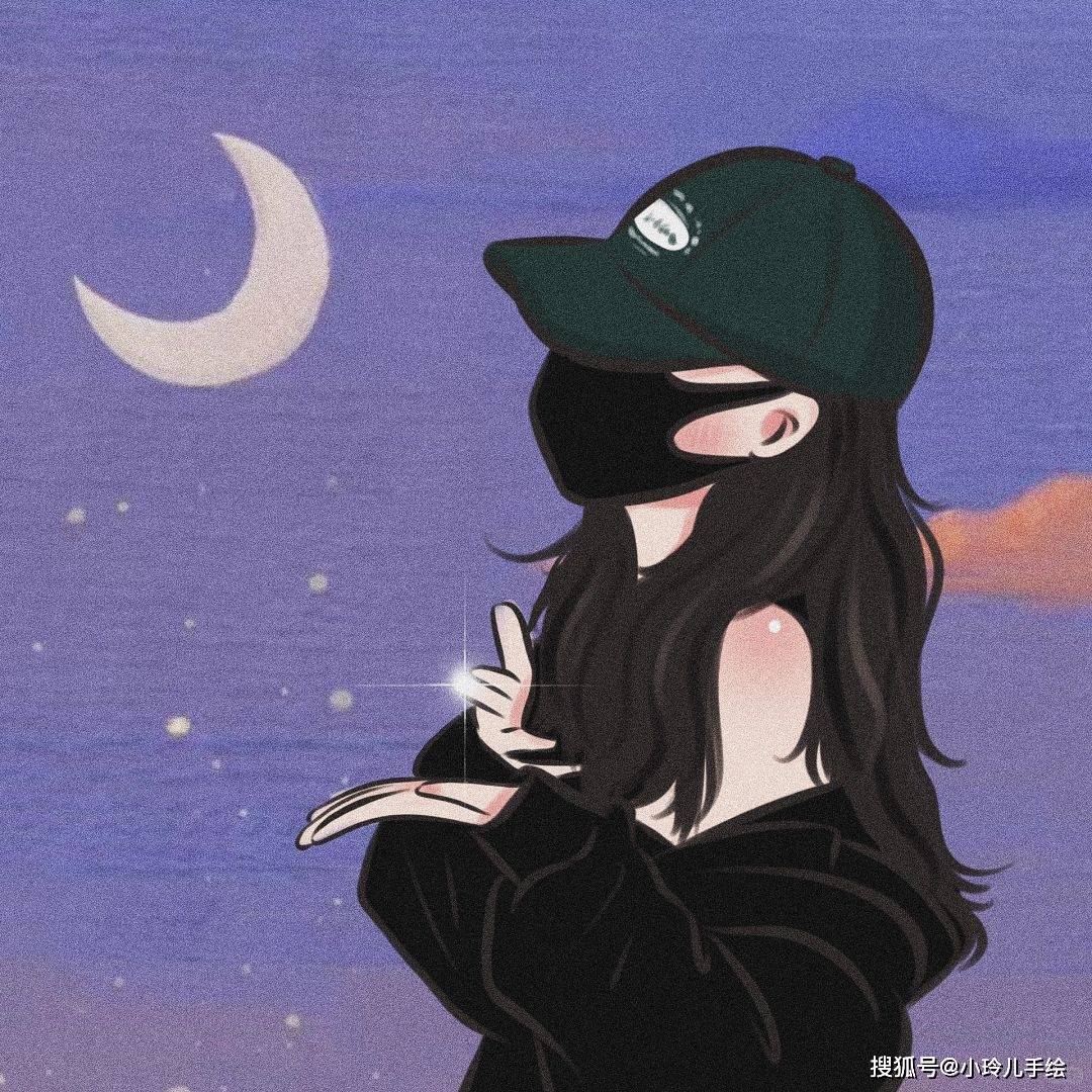 女人最吉利的微信头像,卡通图案简单可爱