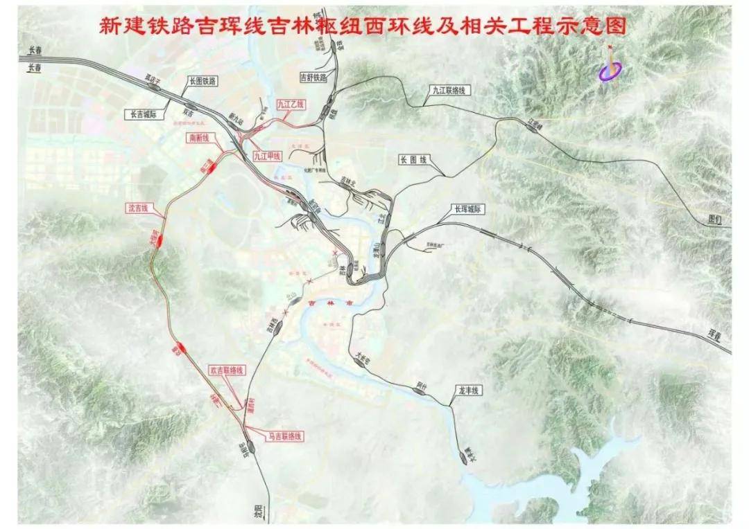 吉林至珲春铁路枢纽西环线全线通车