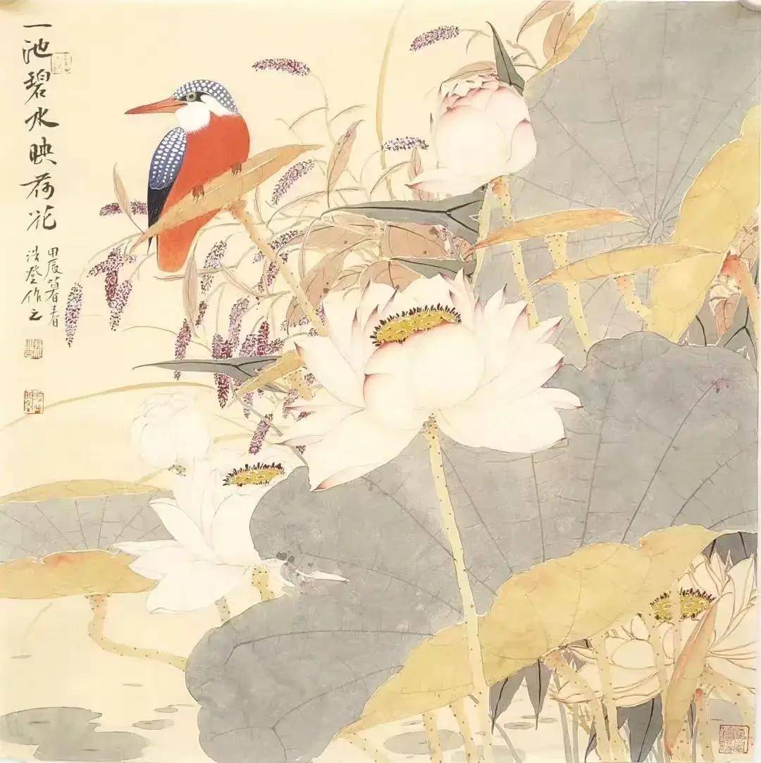 最具潜力的90后花鸟画家张浩登