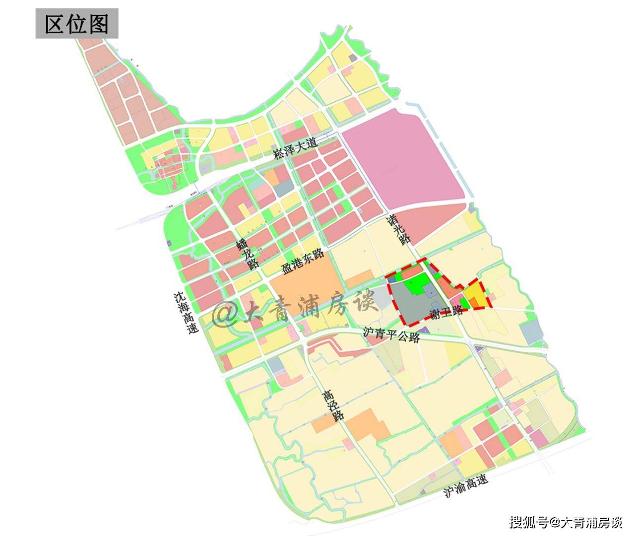 徐泾2035总体规划图片