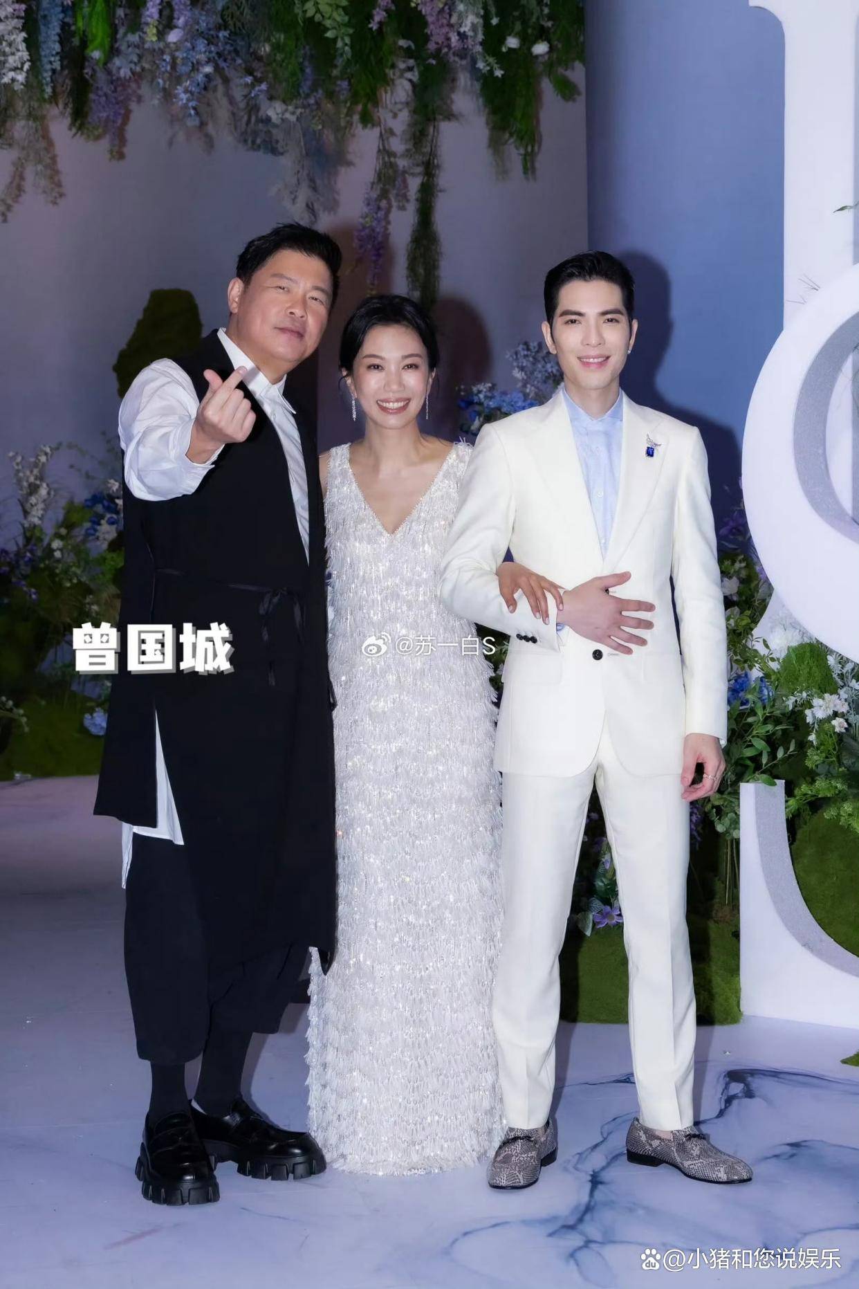 陈乔恩夫妇甜蜜现身萧敬腾婚礼，浪漫氛围羡煞旁人！-陈乔恩求婚