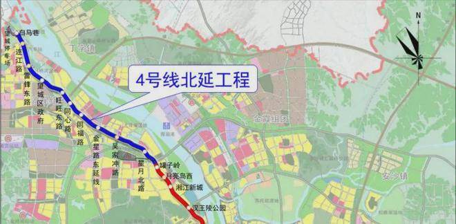 长沙地铁5号南延线突增36公里,4号北延线连发三道令,即将开工