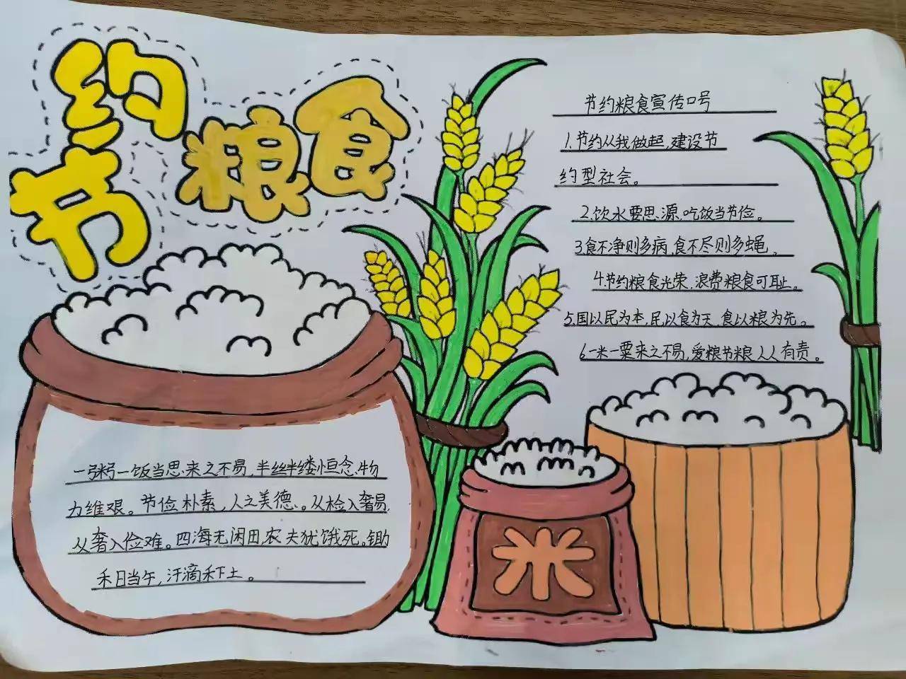 —惠济区石桥小学开展世界粮食日系列活动