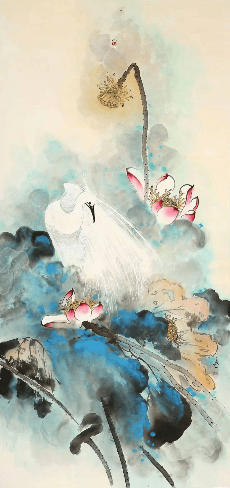 著名艺术家王凤——作品鉴赏_国画_清华美院_中国