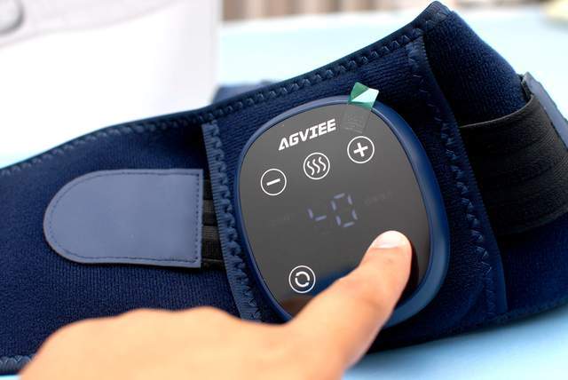 气囊震动双驱动,按摩仪护腰新选择:未野AGVIEE腰部按摩器测评