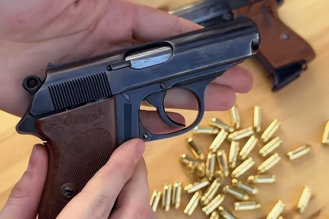 瓦尔特紧凑型ppk半自动 小型手枪的经典代表 被多国军警使用