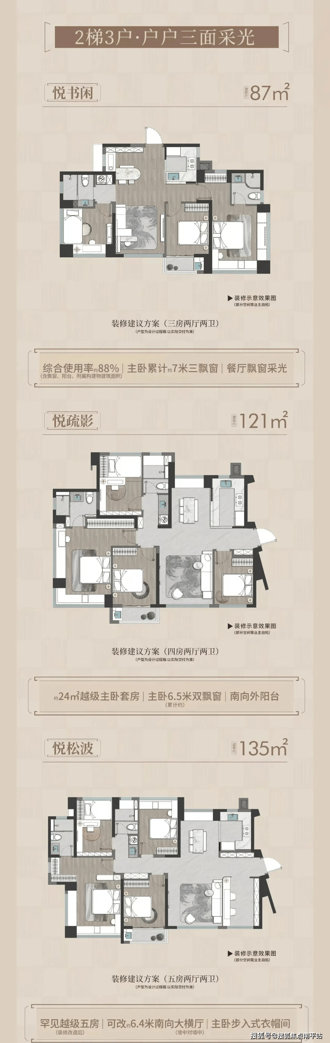 厦门建发鲤悦(售楼处)建发鲤悦→户型展示→小区配套→内部优惠→规划公示_洋房_部分_文字