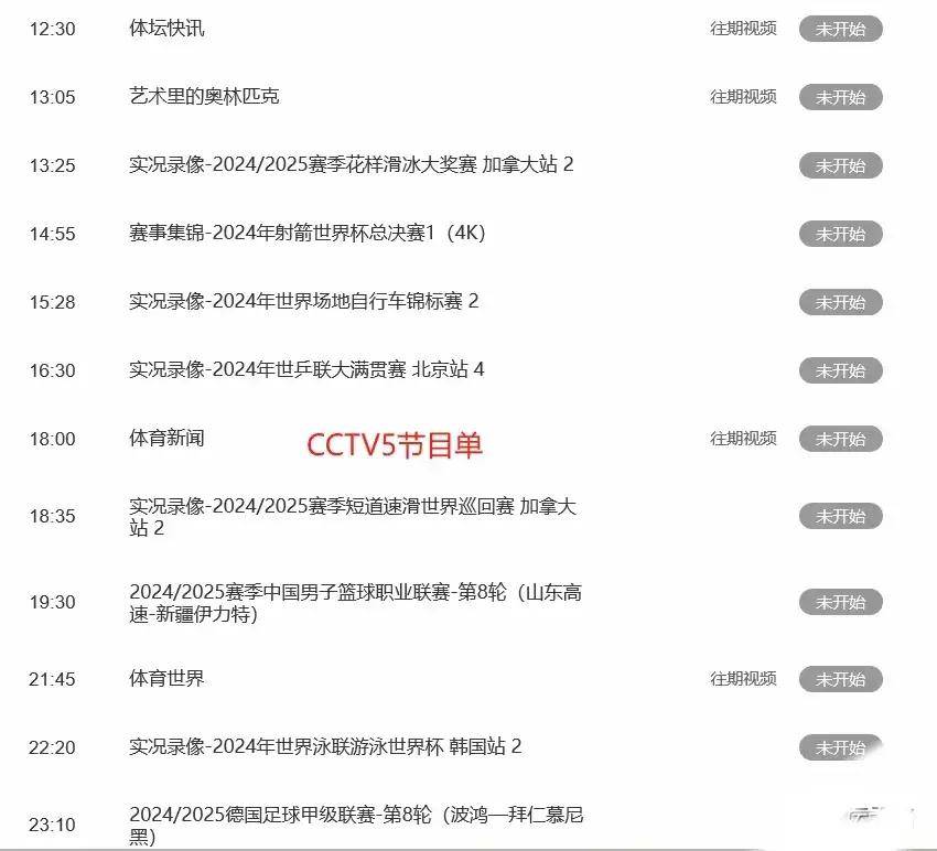 cctv10节目表图片