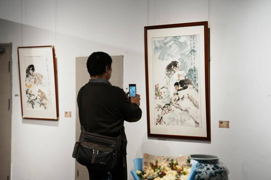 赵钲诗书画作品展在南京宏今美术馆开幕