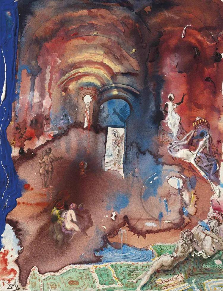 超现实主义绘画艺术家萨尔瓦多·达利 salvador dalí