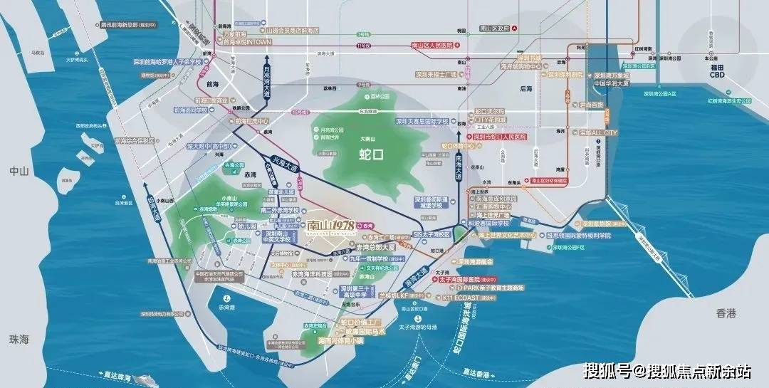 可乘坐5号线和2号线迅速到达前海宝中及蛇口,深圳湾等核心片区