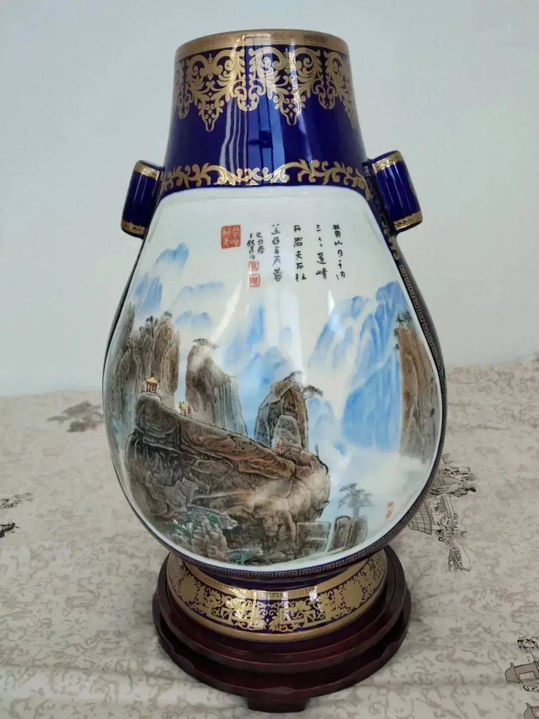 中国工艺美术大师王锡良作品《江山多娇》欣赏