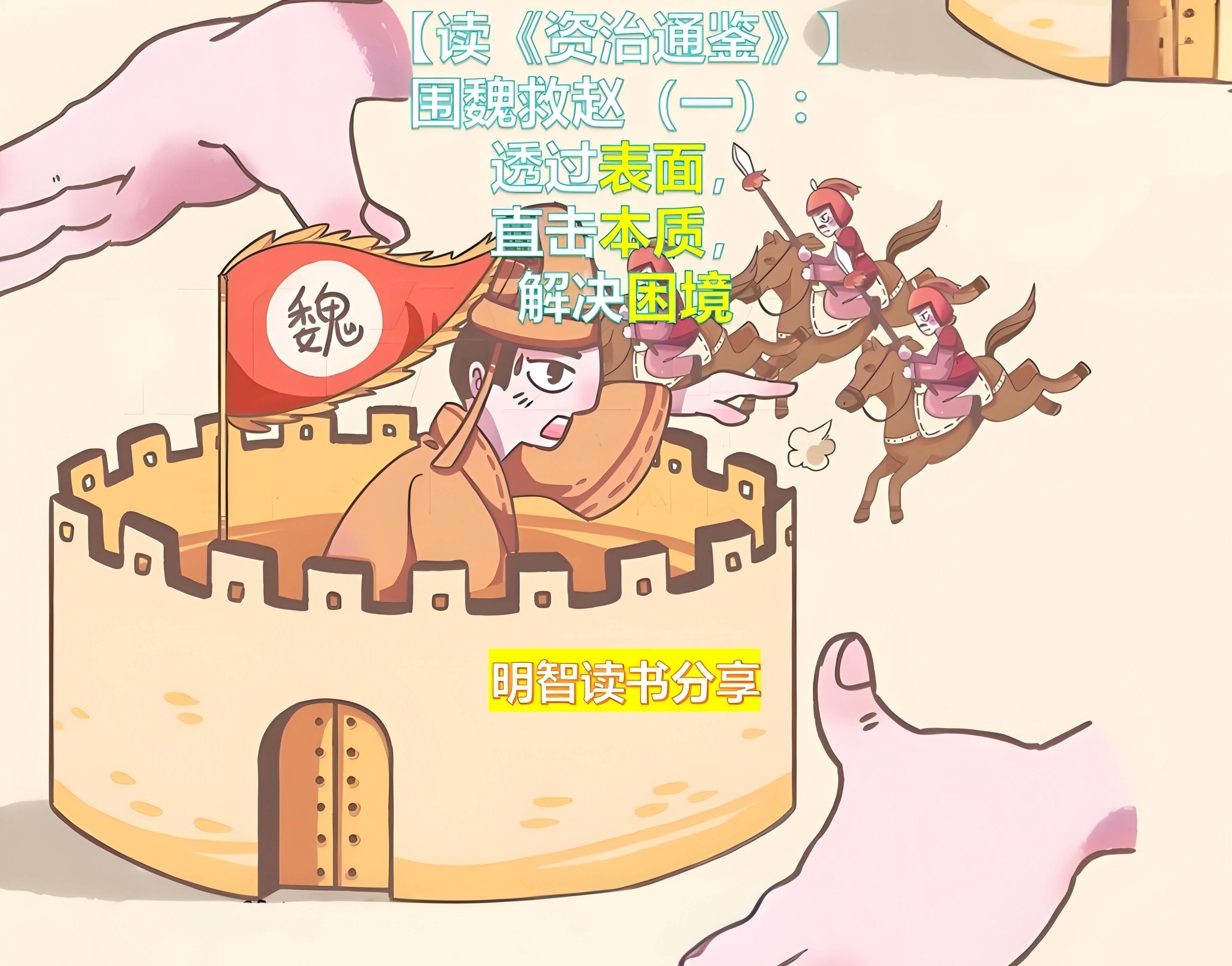 读《资治通鉴》:围魏救赵(一):透过表面,直击本质,解决困境