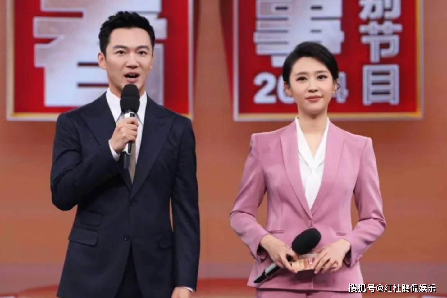 央视新门面张韬和王音棋,再次搭档主持专题晚会,男帅女美好养眼_康辉_节目_央视新闻中心