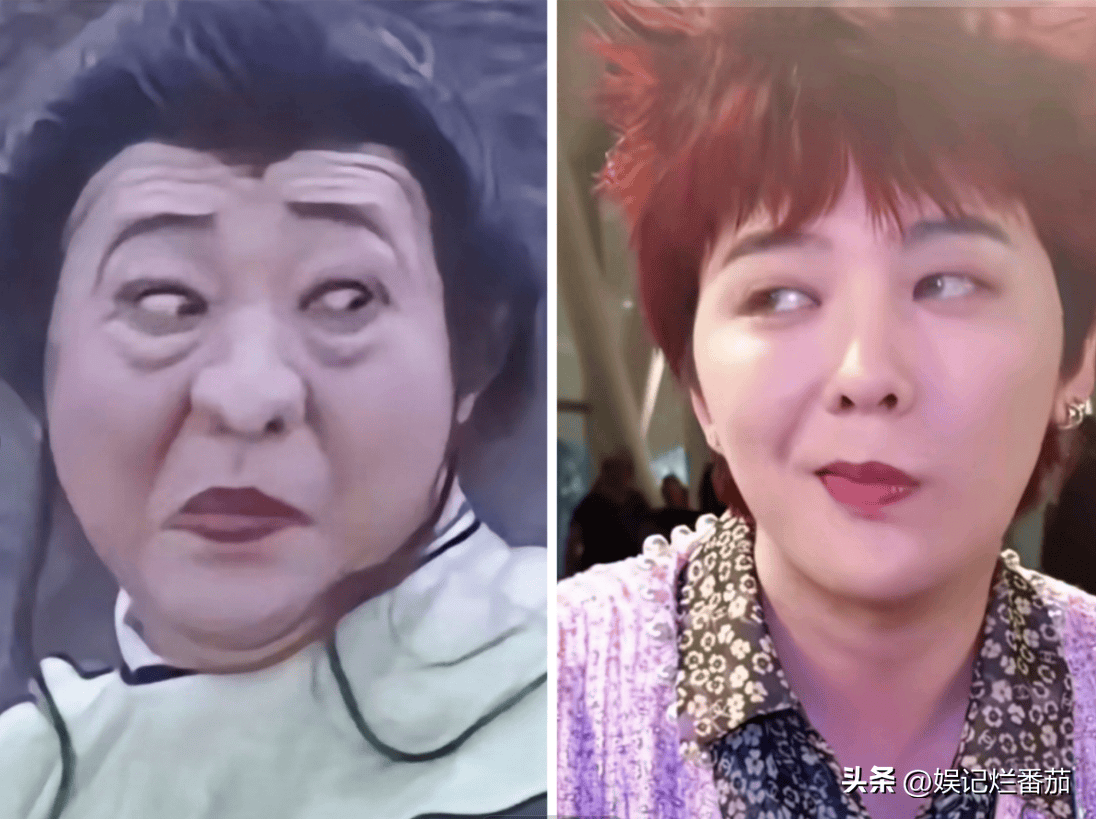 这表情难道cos的是《西游记》里的这个妖怪的角色吗?