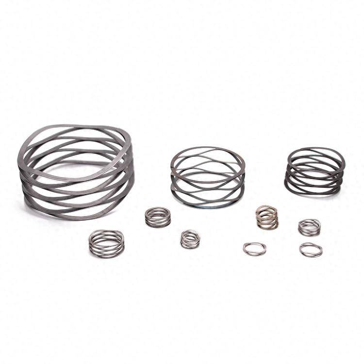 Abrazadera de resorte de onda