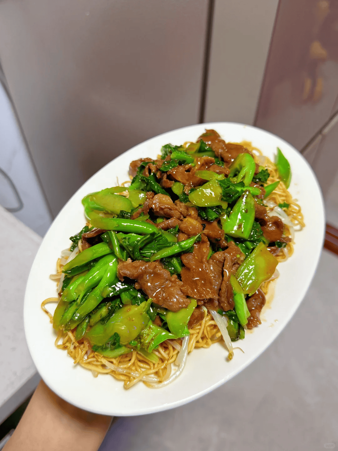 超有锅气的湿炒牛肉面,弹滑又入味,谁能拒绝,吃过一次就忘不了