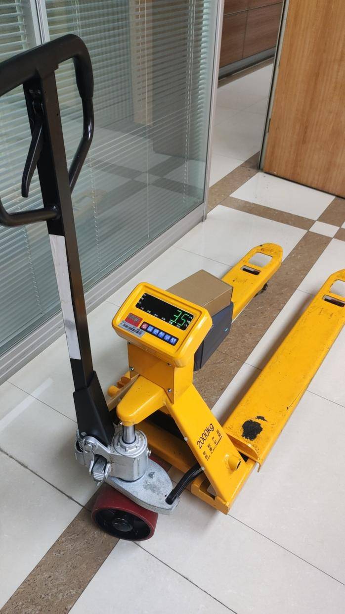 半成品称重防差错之叉车称