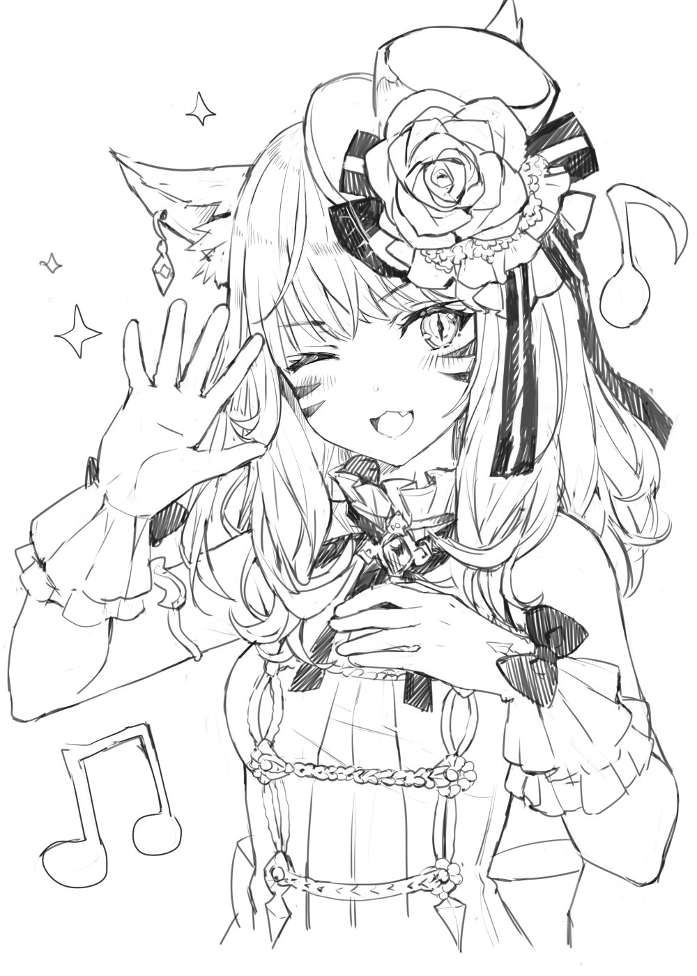 那这些线稿会是你钟意的吗?